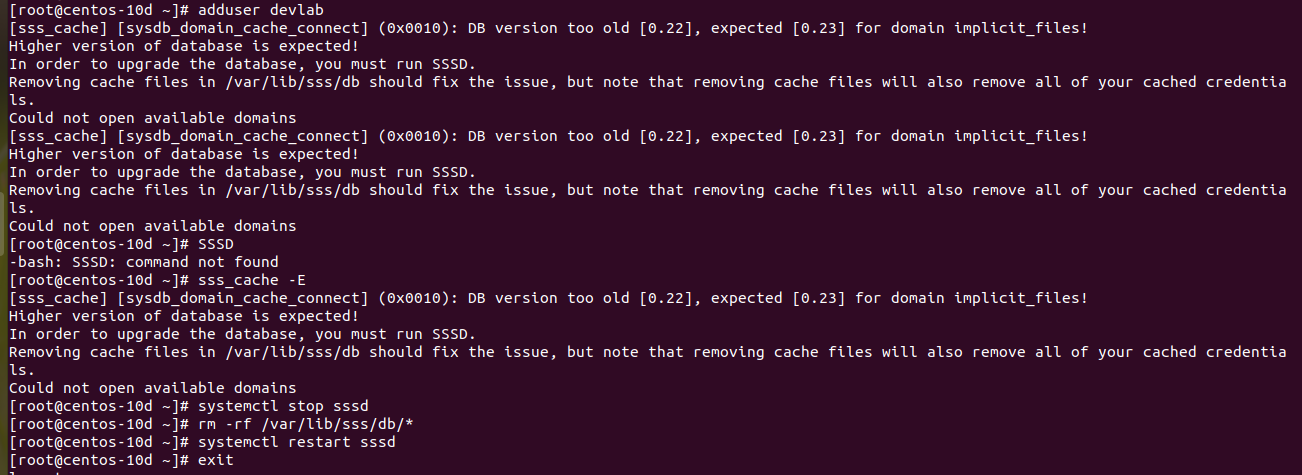 Clear Cache Centos